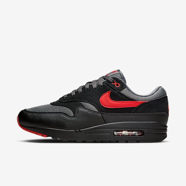 Nike air max 1 dlx dames sneakers bruin/zwart shop
